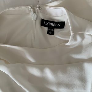 Express Medium white/beige dress